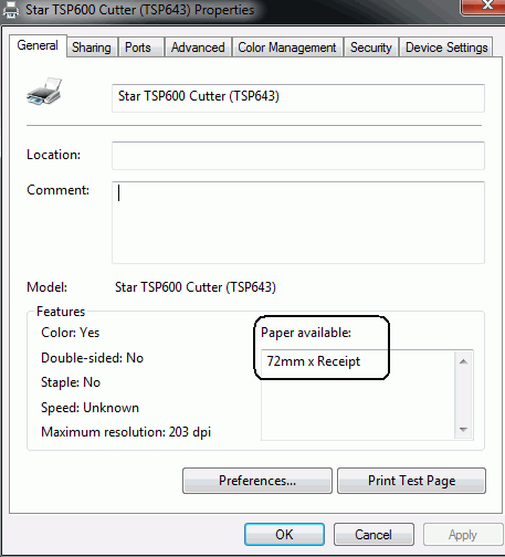 Configure a receipt printer for IE10 or IE 11 on Windows 7 or 8.1